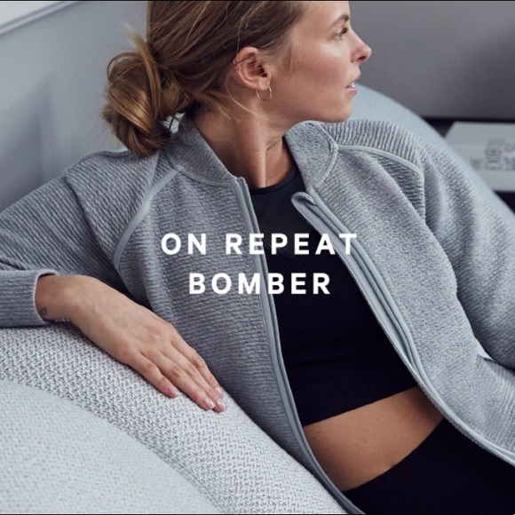 lululemon athletica Jackets & Blazers - Lululemon On Repeat Bomber Jacket